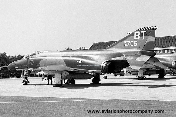 USAF 36 TFW 53 TFS McDonnell F-4D Phantom 66-7706/BT (1970)