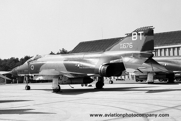 USAF 36 TFW 53 TFS McDonnell F-4D Phantom 66-7676/BT (1970)