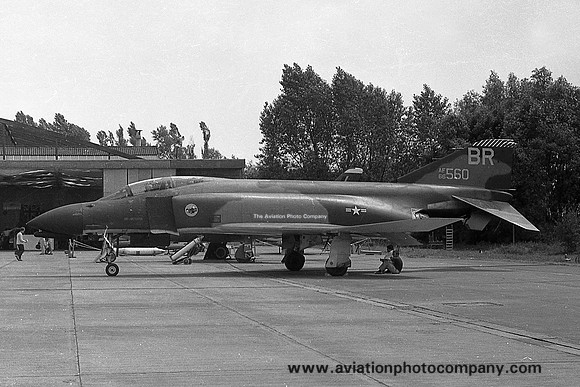 USAF 36 TFW 22 TFS McDonnell F-4D Phantom 66-7560/BR (1970)