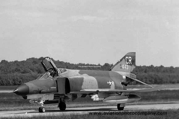 USAF 32 TFS McDonnell F-4E Phantom 68-0443/CR (1970)