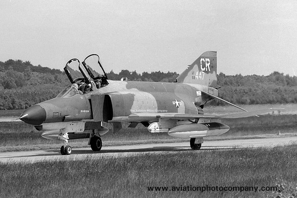 USAF 32 TFS McDonnell F-4E Phantom 68-0447/CR (1970)