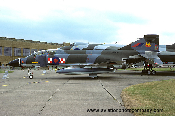 RAF 56 Squadron McDonnell F-4M Phantom FGR.2 XV464/B (1977)