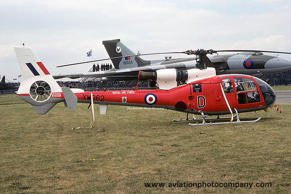 RAF Central Flying School Westland Gazelle HT.3 XW862/D (1977)