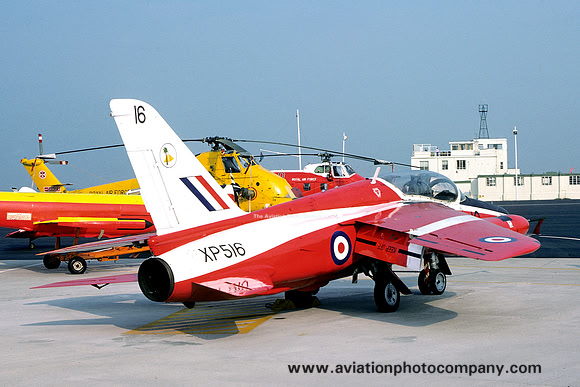 RAF 4 FTS Folland Gnat T.1 XP516/16 (1977)