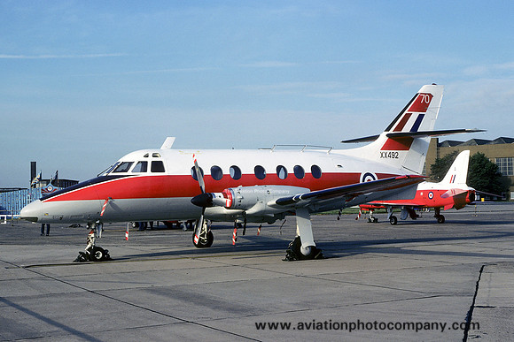 RAF METS Handley Page Jetstream T.1 XX492/70 (1977)