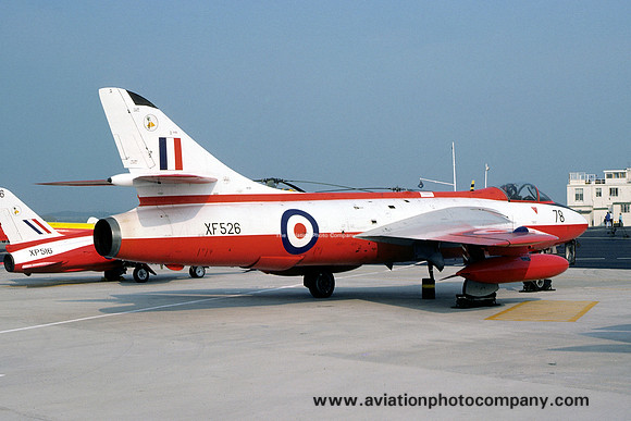 RAF 4 FTS Hawker Hunter F.6 XF526/78 (1977)