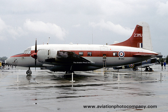 RAF 23 MU Vickers Varsity T.1 WF382 (1977)