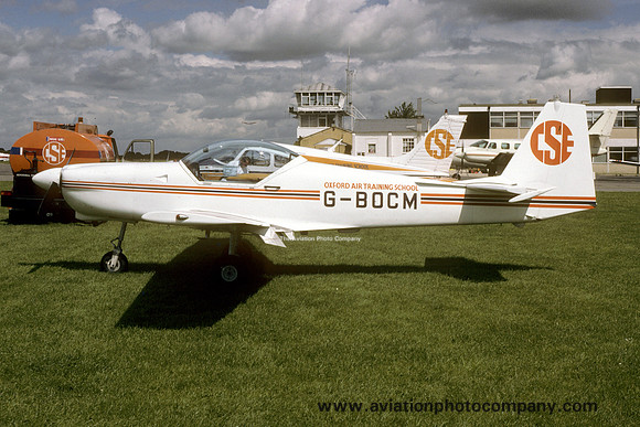 CSE Oxford Air Training School Slingsby T.67 Firefly G-BOCM (1988)