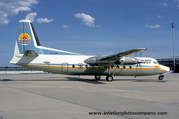 Holidays West Fokker F-27-100 Friendship VH-EWG (1972)
