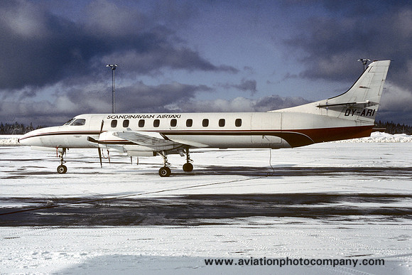 Scandinavian Airtaxi Swearingen Metro II OY-ARI