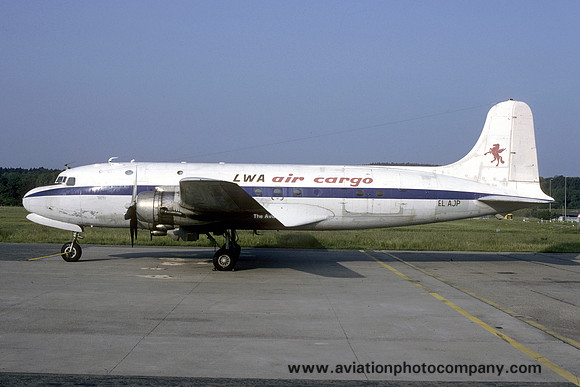 Liberia World Airlines Douglas DC-4A EL-AJP (1988)