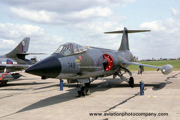 Canadian Air Force 1 CAG Canadair CF-104 Starfighter 104749 (1981)