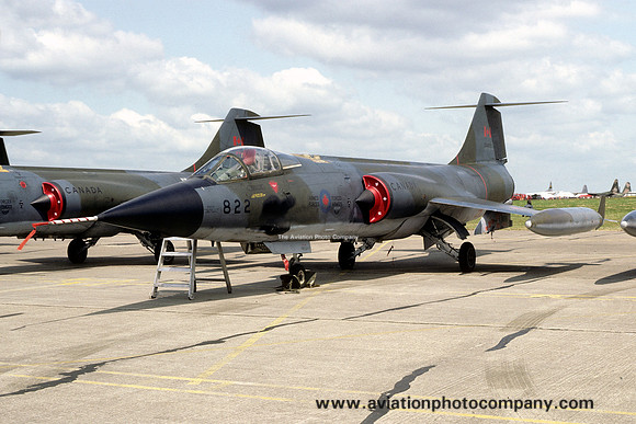 Canadian Air Force 1 CAG Canadair CF-104 Starfighter 104822 (1981)