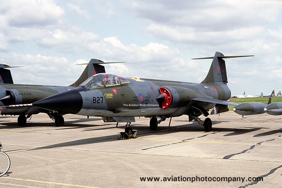Canadian Air Force 1 CAG Canadair CF-104 Starfighter 104827 (1981)