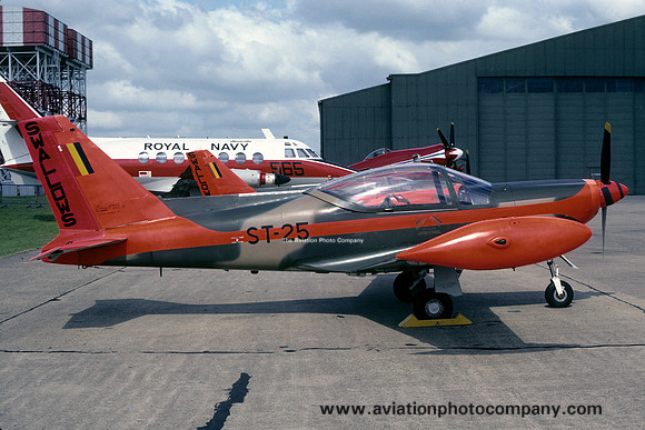 Belgian Air Force Swallow SIAI SF-260M ST-25 (1981)
