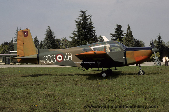 Italian Air Force 303 Gruppo SIAI S-208M MM62011/303-48 (1981)
