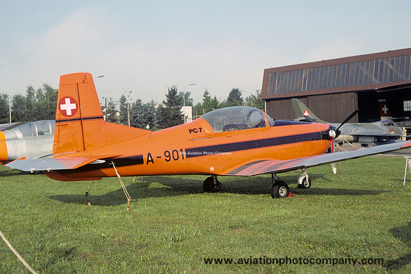 Swiss Air Force Pilatus PC-7 A-901 (1981)