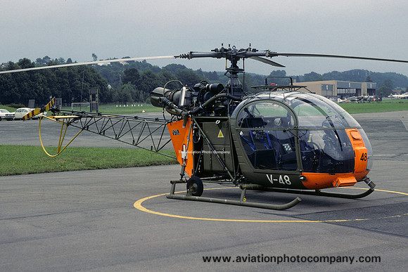 Swiss Air Force Sud Alouette II V-48 (1981)
