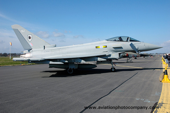 RAF 11 Squadron BAE Typhoon FGR.4 ZJ935/DJ (2008)