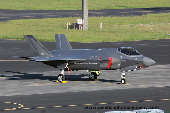 Israeli Air Force Lockheed F-35I Adir 925 at Lajes (2019)