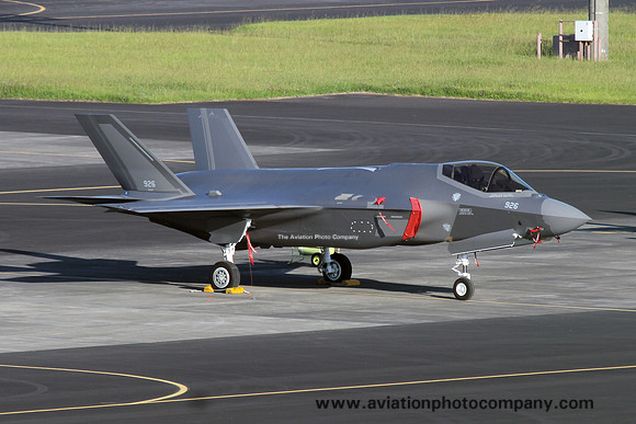 Israeli Air Force Lockheed F-35I Adir 926 at Lajes (2019)