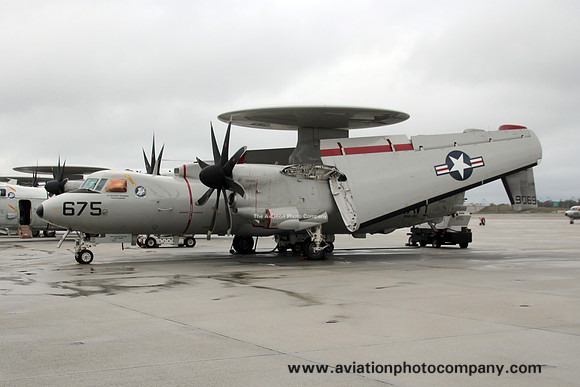 US Navy VAW-120 E-2D Hawkeye 169069/675 at NS Norfolk (2019)