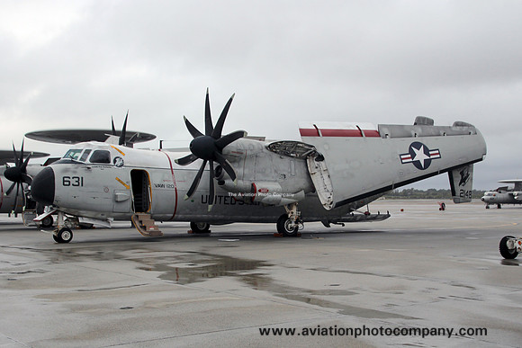 US Navy VAW-120 Grumman C-2A Greyhound 162148/631 at NS Norfolk (2019)