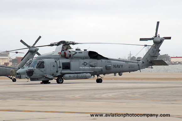US Navy HSM-70 Sikorsky MH-60R 167037/AJ-702 at NS Norfolk (2019)