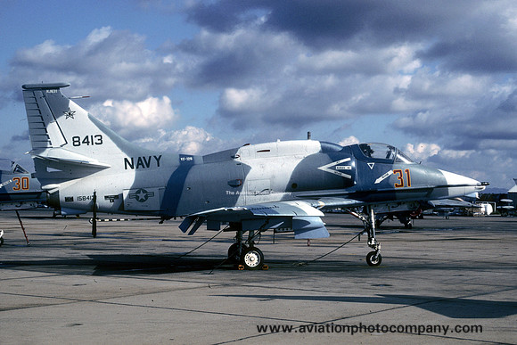 US Navy VF-126 Douglas A-4M Skyhawk 158413/NJ-631 (1993)