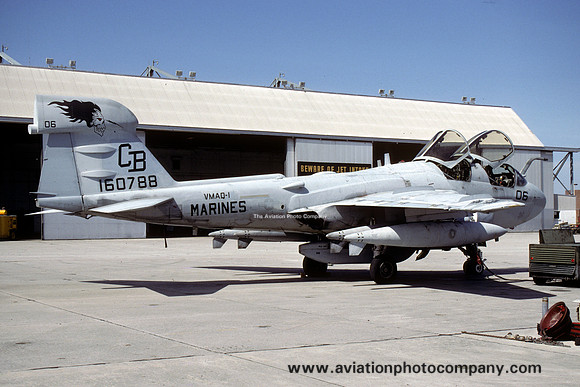 US Marines VMAQ-1 Grumman EA-6B Prowler 160788/CB-06 (1993)