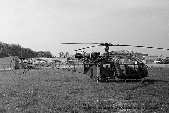 French Army Sud Alouette II "AFX" (1973)
