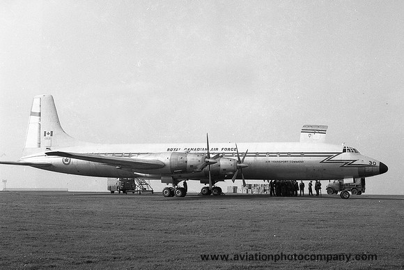 Royal Canadian Air Force Air Transport Command Canadair CL-44-6 Yukon (CC-106) 15930