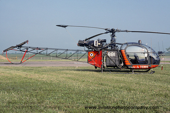 French Army EAALAT Sud Alouette II 1445/BBI (1995)