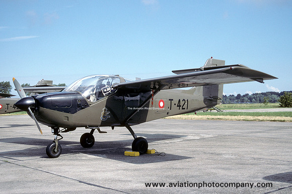 Danish Air Force SAAB MFI-17 Supporter T-421 (1995)