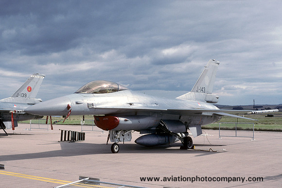 Dutch Air Force General Dynamics F-16A Fighting Falcon J-143 (1995)