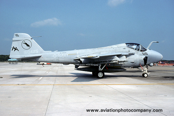 US Navy VA-35 Grumman A-6E Intruder 160425/AA-516 (1993)