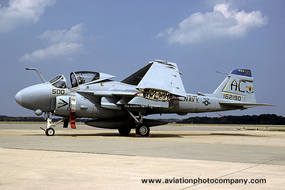US Navy VA-75 Grumman A-6E Intruder 162190/AC-500 (1993)