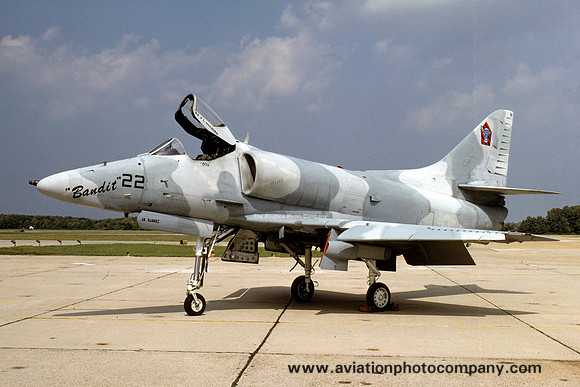US Navy VF-43 Douglas A-4F Skyhawk 154973/22 (1993)