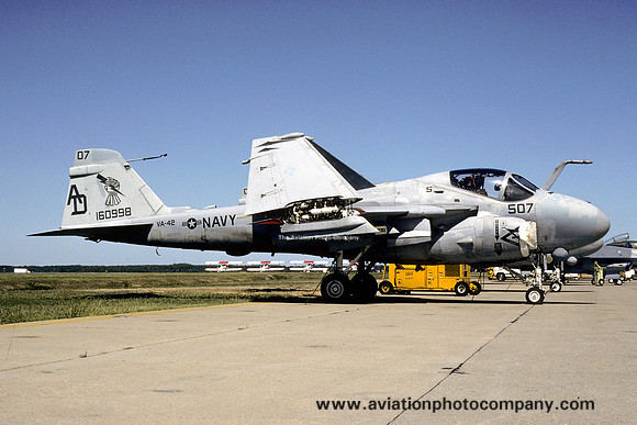 US Navy VA-42 Grumman A-6E Intruder 160998/AD-507 (1993)