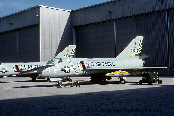 USAF 49 FIS Convair F-106A Delta Dart 59-0080 (1982)