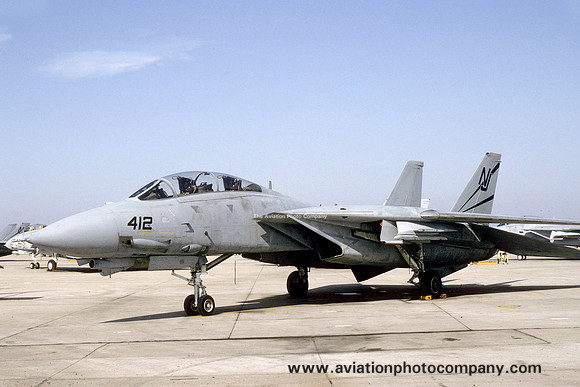 US Navy VF-124 Grumman F-14A Tomcat 159852/NJ-412 (1992)