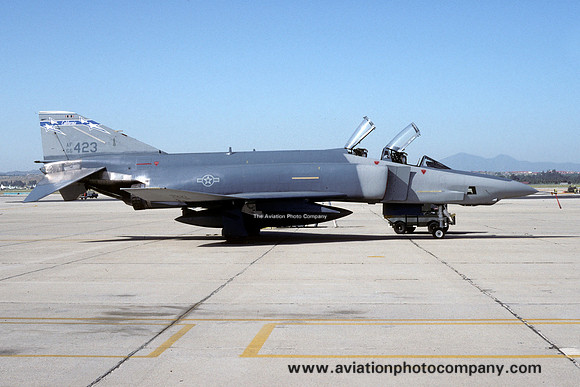 USAF California ANG 196 RS McDonnell RF-4C Phantom 66-0423 (1993)