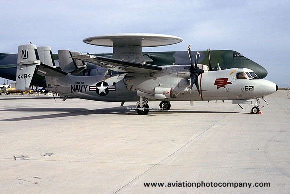 US Navy VAW-110 Grumman E-2C Hawkeye 164484/NJ-621 (1993)