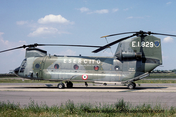 Italian Army Vertol CH-47C Chinook MM81230/EI-829 (1995)