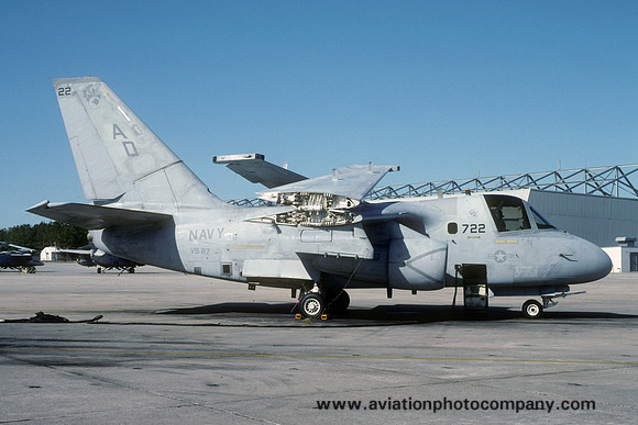 US Navy VS-27 Lockheed S-3A Viking 159744/AD-722 (1992)