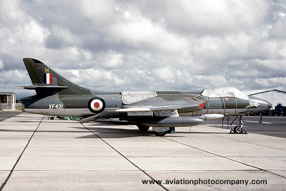 RAF 208 Squadron Hawker Hunter FGA.9 XF421/H