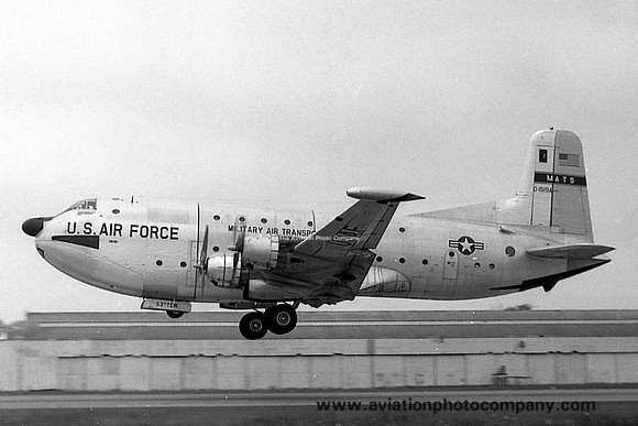 USAF MATS 63 TCW Douglas C-124C Globemaster II 51-5194 at Prestwick
