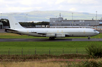 Israeli Air Force 120 Squadron Boeing KC-707 272 at Prestwick (2023)