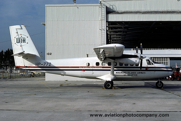 Windward Island Airways DHC-6-100 Twin Otter HP-772 (1978)