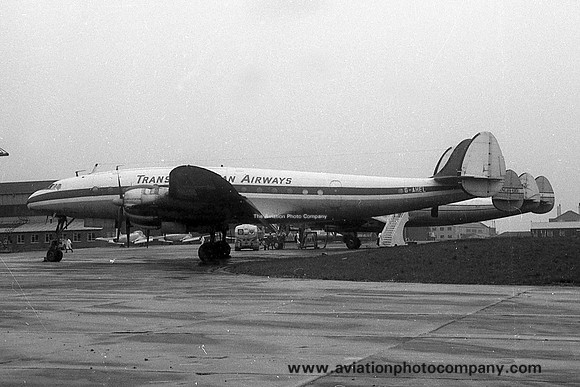 Trans European Airways Lockheed L-049E Constellation G-AHEL